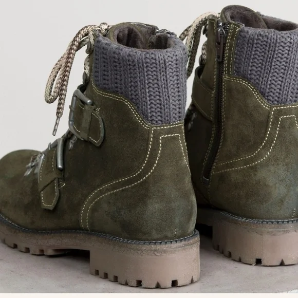 Bos&Co. Brown Suede Corral Hiking Boot, 38 (7.5)  CB2462 - Picture 4 of 9